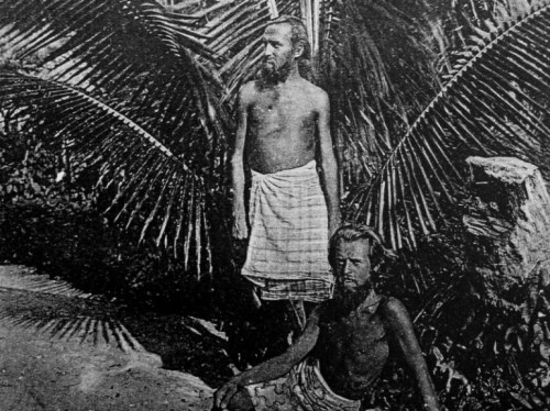 August Engelhardt und ein Anhänger des Sonnenbundes im Einklang mit der Natur